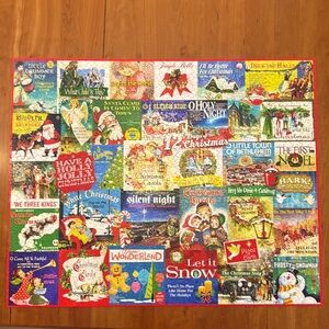 “Christmas Carols” 1000 piece puzzle by White Mountain